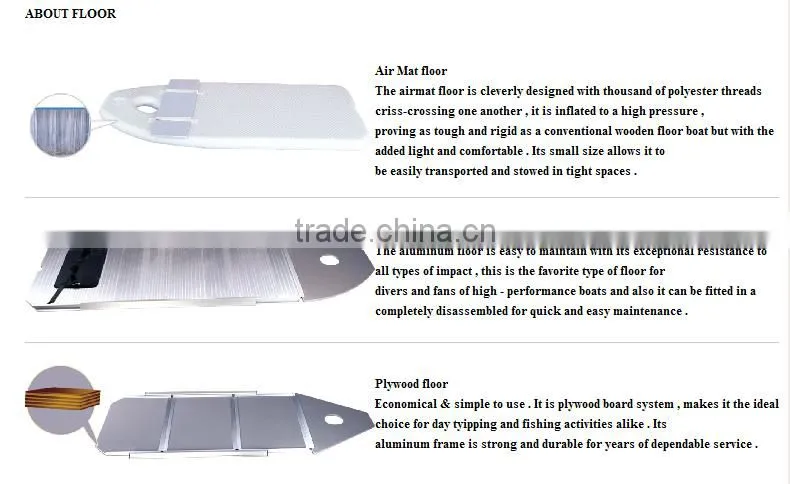 high quality PVC inflatable boat in China