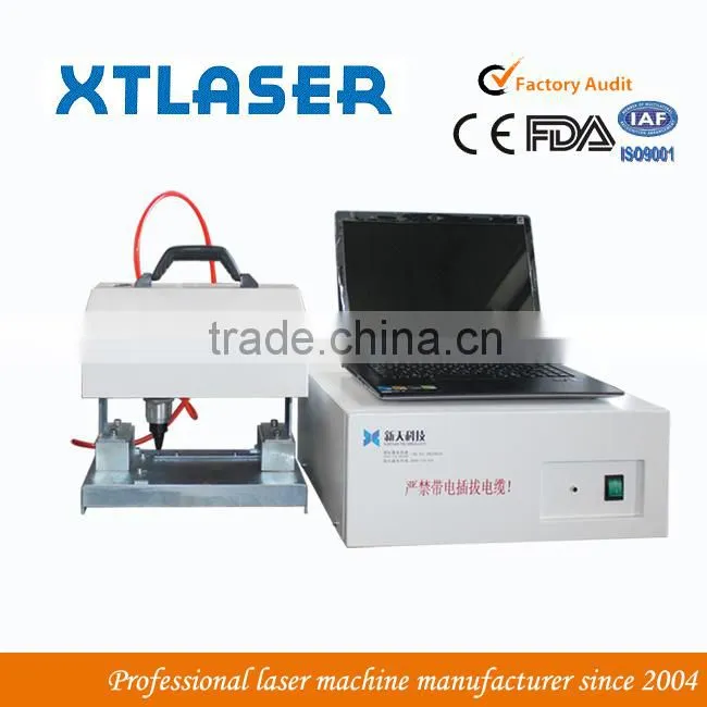 2014 hot sale low price Automobile and Motorcycle Parts Nameplate Serial Number Handheld Dot Peen PneumDot Peen Marking Machine