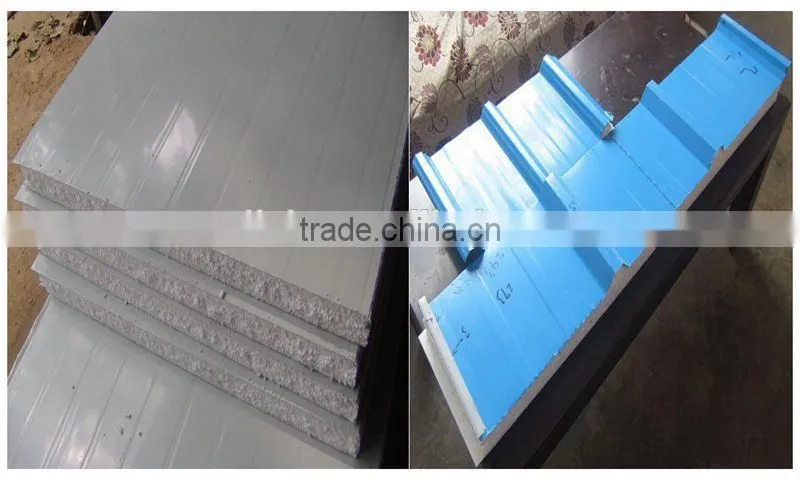 Automatic EPS Sandwich Panel Roll Forming Machine