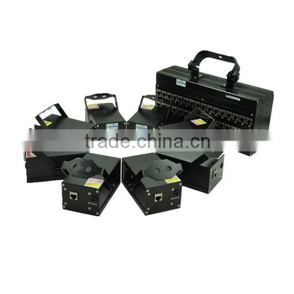 LN320 1600mW Red 8-Head Mobile Fat-Beam Laser Net