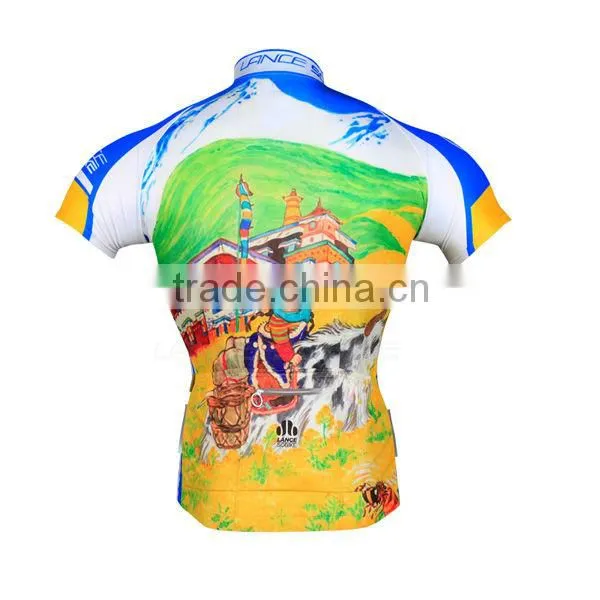 Lance Sobike 2013 Summer Sublimation short Sleeve Cycling gear jersey