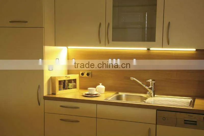 1000mm 11w Aluminium sensor super slim LED cabinet lighting