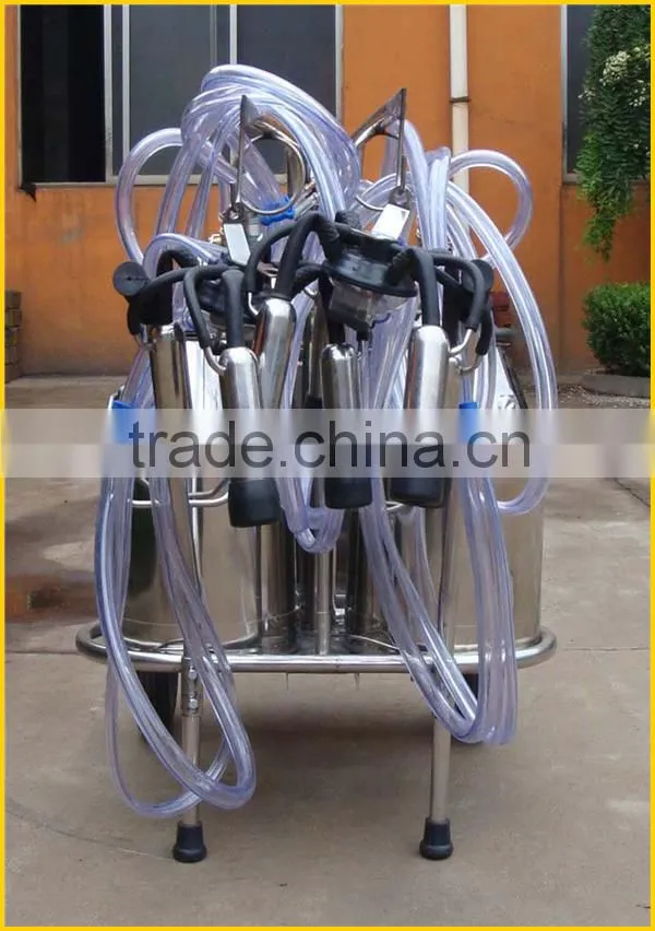 rotary vane vacuum pump bucket milking machine