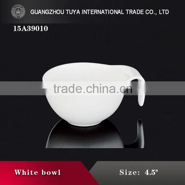Korean-style rostral white bowl porcelain wine bowl bowl for restaurant
