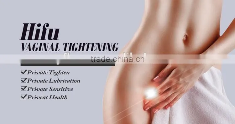 New Sex Vaginal Tightening Technology release woman private parts care / HIFU vaginal tightening beauty machine