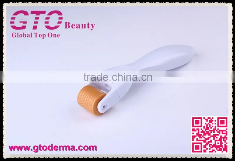 GTO200 needles skin care microneedle derma roller with replaceable roller heads