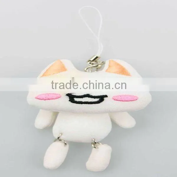plush Key chain& plush mobile chain&latest gift items