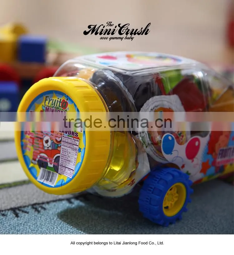 Promotion price for konjac jelly in toy racing car