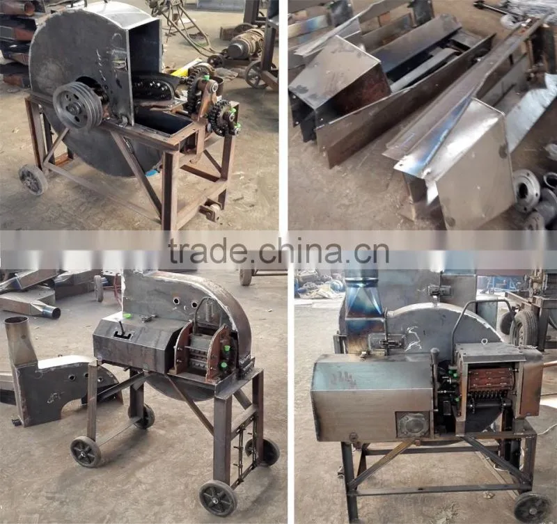 Cattle Feeding Wheat Straw Crusher Corn Straw Crushing Machine Chaff Cutter