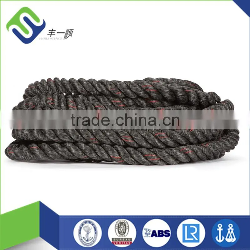 Battl rope, 3 strand colorful customized polypropylene battle rope