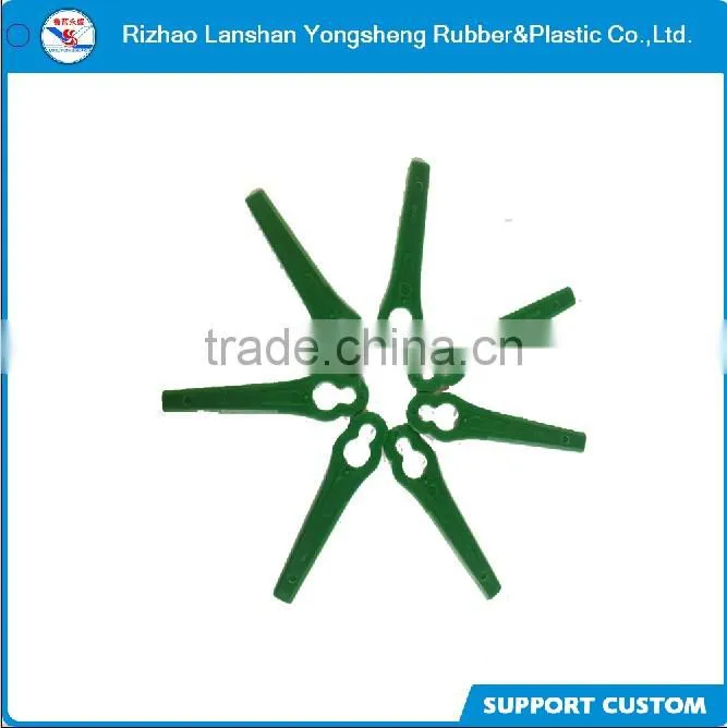 Red Color PP Plastic Lawnmower Blade Made In China