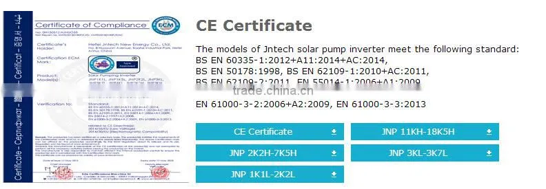 AC solar water pumping system for agriculture irrigation