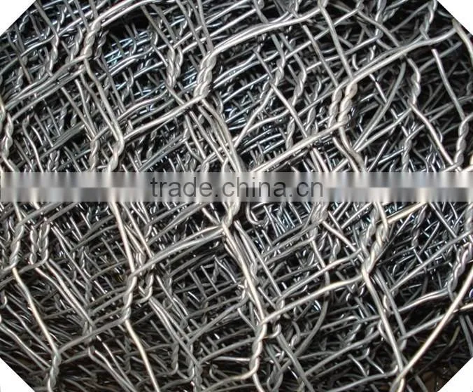 high quality gabion retaining wall / galvanized gabion basket