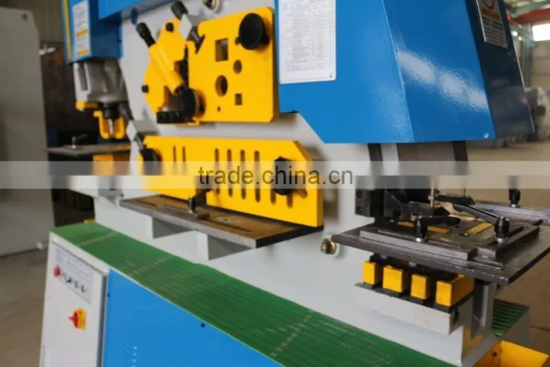 hydraulic Dual Cylinder Hydraulic Ironworker/round /square bar cutting hydraulic ironworkers