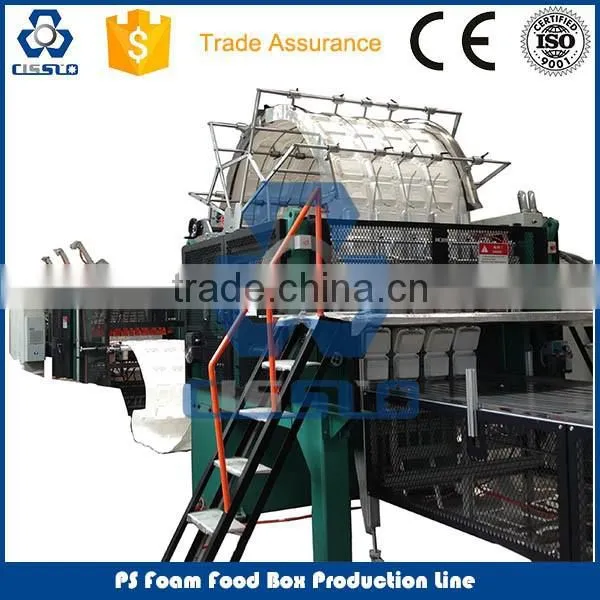 PSP fast food disposable box production machine