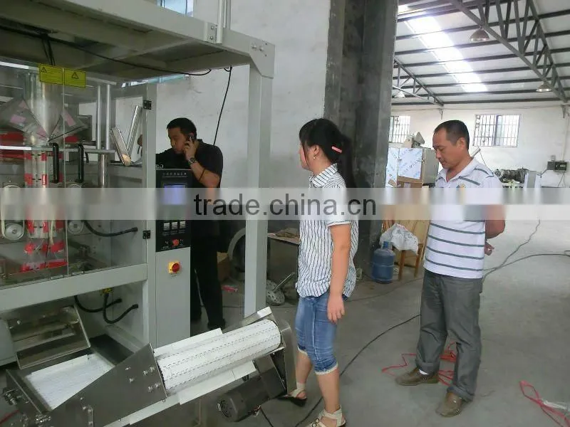 Vertical automatic packing machine/potato chips packing machine with ten heads/chips snack packing machine