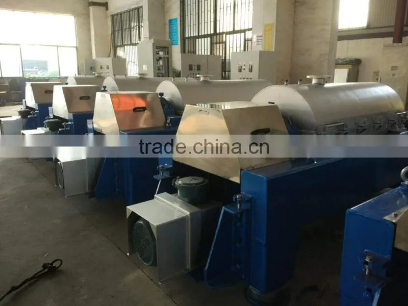Centrifugal Machine Horizontal Decanter Centrifuge with Lid
