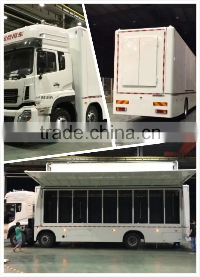 Mobile Outdoor Showroom Truck Advertising Manufacturer