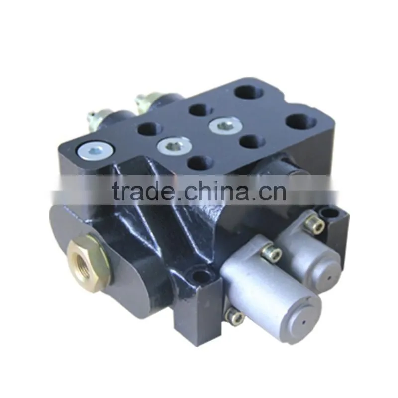 Corn harvester overall multi - way valve
