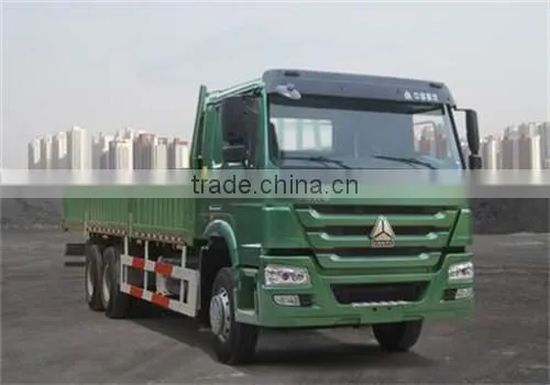 big cargo truck / howo van truck / sinotruk grid truck