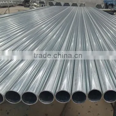 q345b 29.54mm cold rolled round pre galvanized steel tube