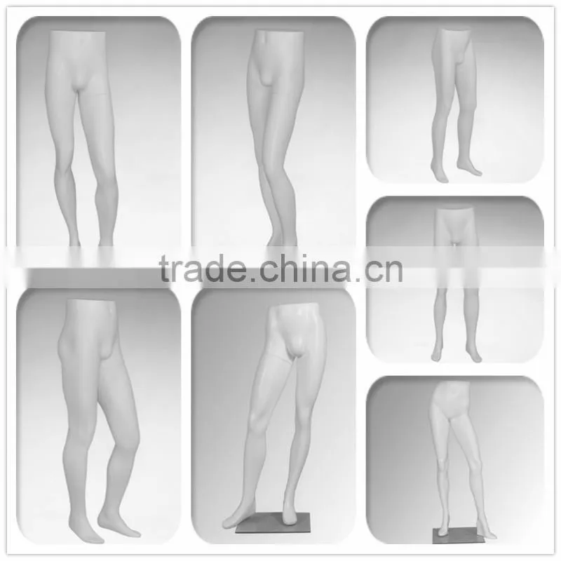 Moda Mostrare Finestra Male mannequin gambe manichino bambola gambe lunghe
