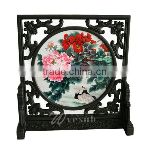 Delicate Chinese Style Sublimation Table Screen Decoration