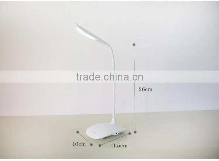 J536 Simple modern table lamp touch dimmable light study lamp, long lifetime study lamp