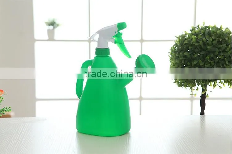 Wholesale Stock Colorful Plastic Dicephalous Dual Purpose Watering Pot
