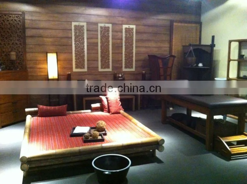 Bamboo bed SPA bed luxury furniture DS-WY13016