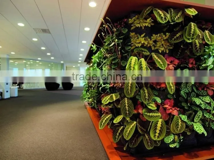 Factory wholesale artificial grass wall uv resist artificial living plant moss wall