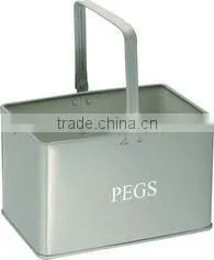 Set of 2 Metal Cake Bin