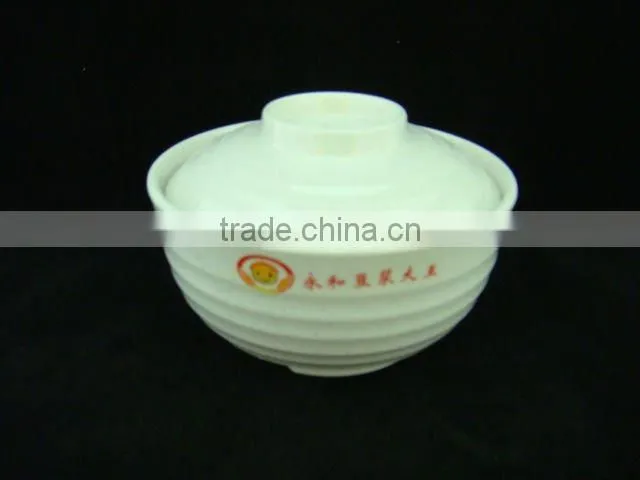 Print melamine soup tureen