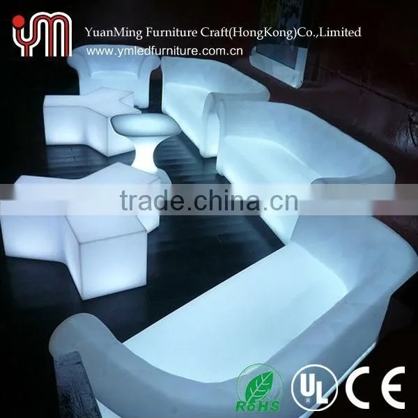 Rechageable Illuminated Glowing Led Bar Stool