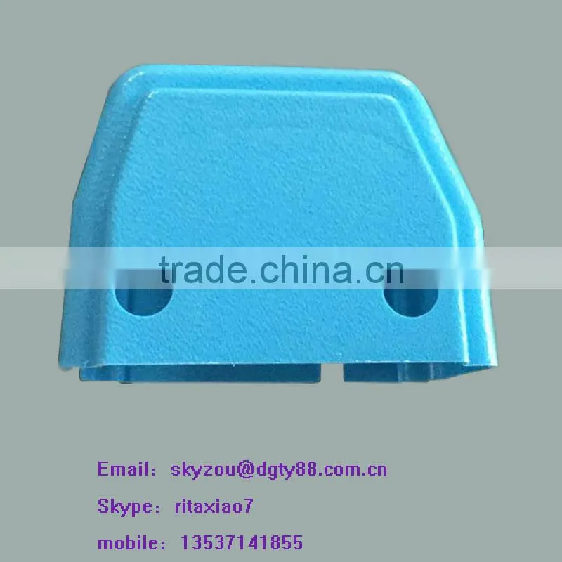 Vacuuming forming plastic accessory for machine