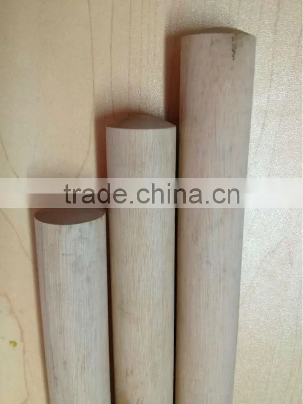 Mop handle for brush