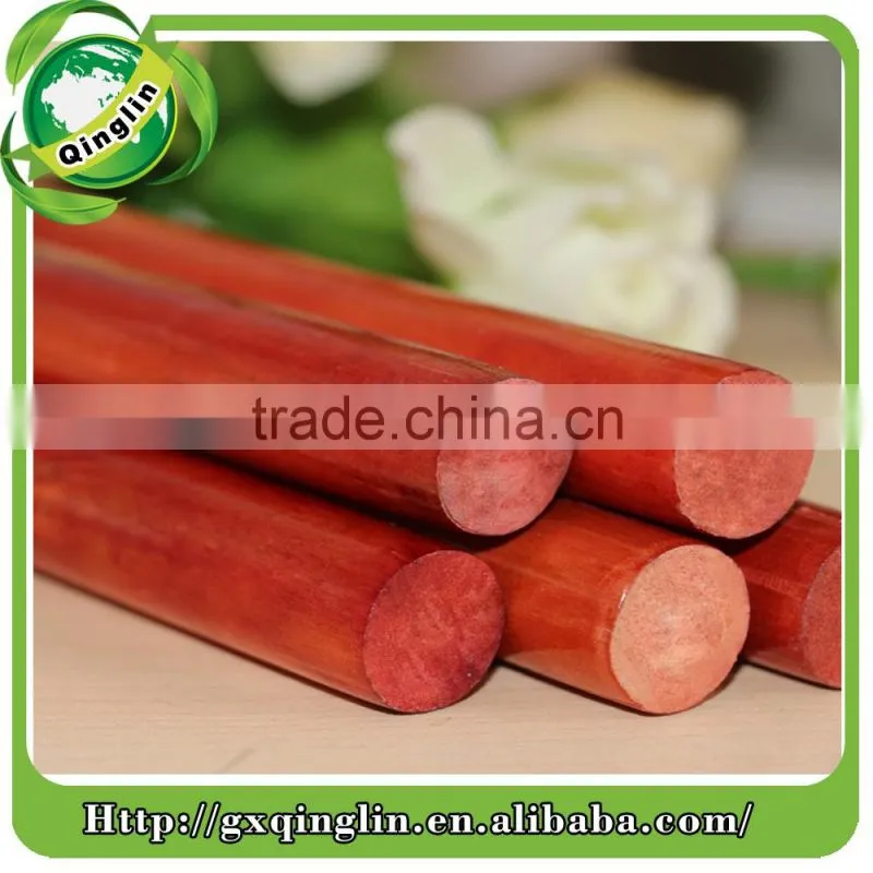 120X2.2cm pvc coated broom wooden handle/pvc coated broom wooden stick/pvc coated broomstick wood