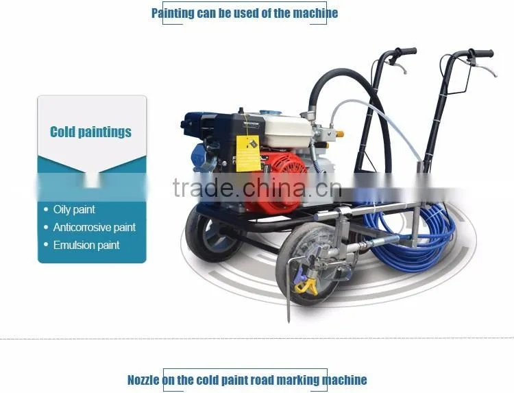Honda Gasoline Road Line Marking Machine for traffic paints spraying