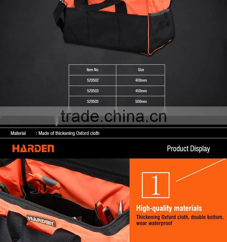 Harden 400mm 450mm 500mm Oxford Household Folding Tool Bag