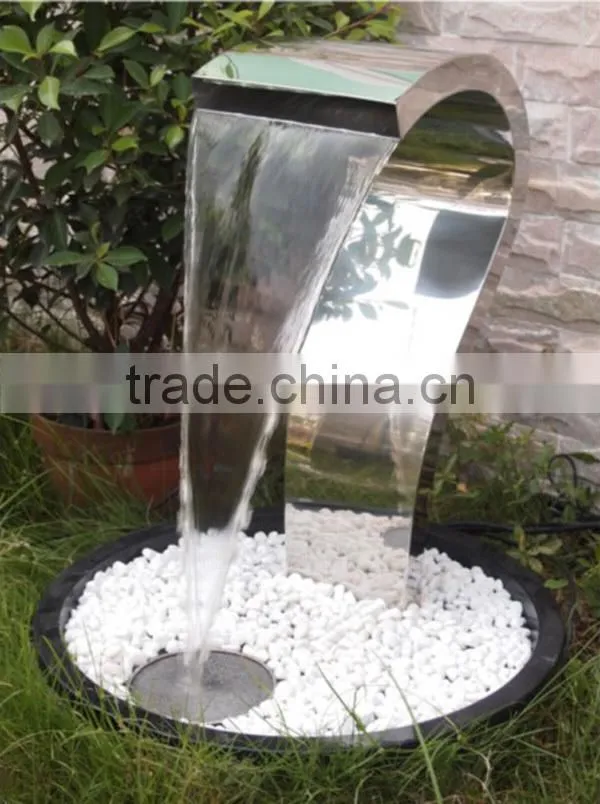 Strong power massage stainless steel spa shower goose ,snake shape garden pond waterfall,protable curtain for outdoor pool