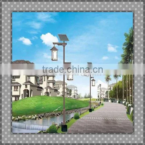 stainless steel&plastic solar garden lamp