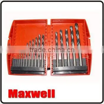 15pcs HSS Titanium Drill Set