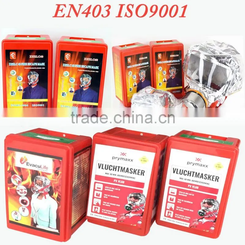 CE Approve Fire Smoke Mask for escaping