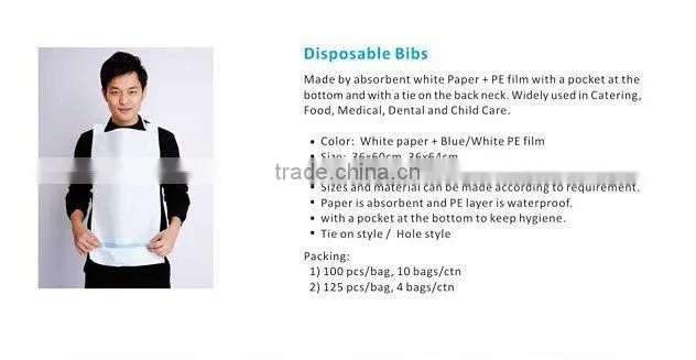 disposable bibs