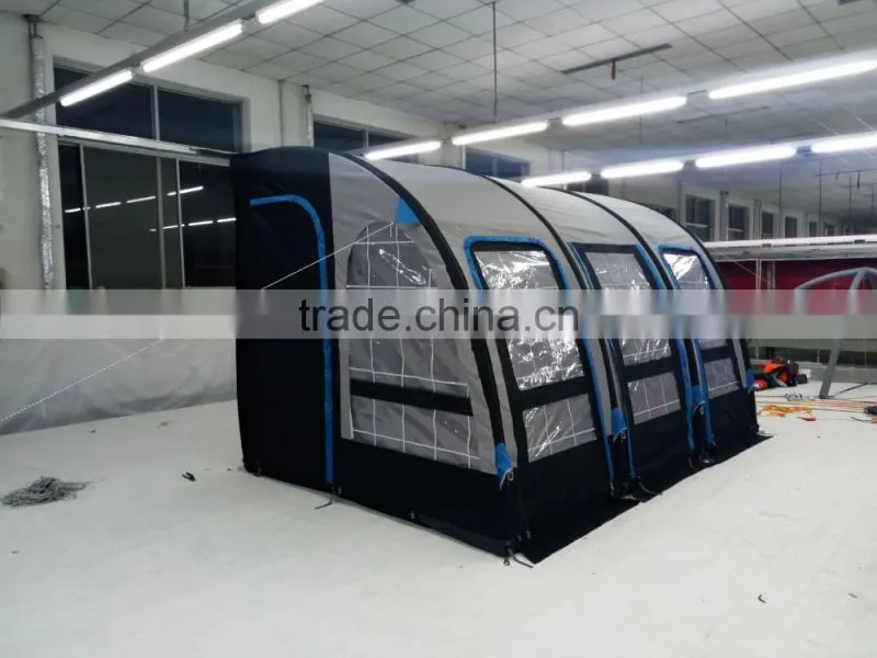 Outside Green inflatable tent Outdoor for car