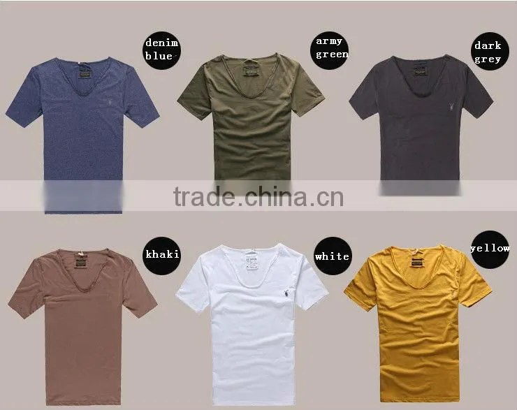 wholesale cheap modal white plain t-shirt