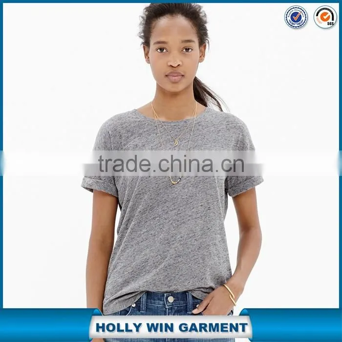 New arrival custom ladies fancy t shirt