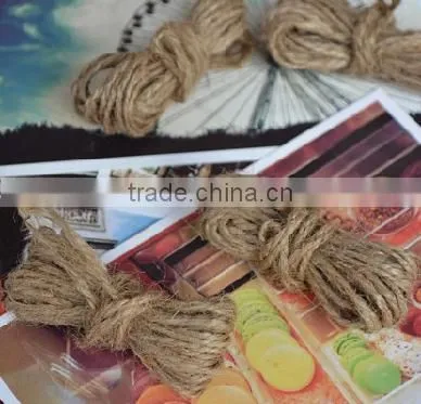 DIY handmade accessories | two-strand hemp rope | photo wall-use | rope wholesale / jute