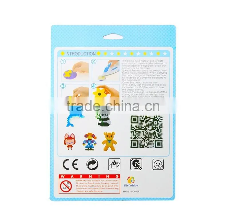 2017 Hot selling Cute Dog DIY education plastic hama fuse beads toys