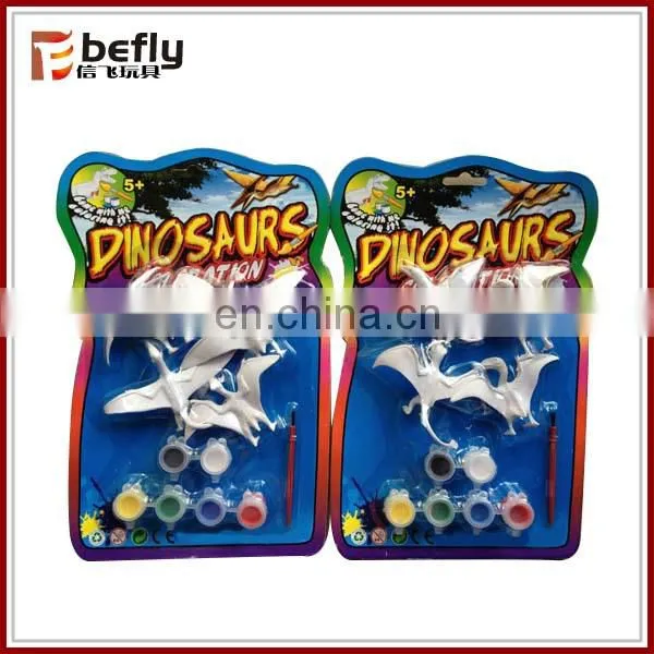 DIY color painting Dinosaurs educational toy